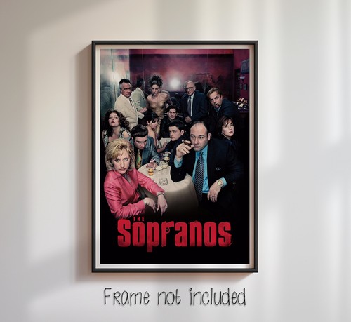 The sopranos family poster - sopranos,