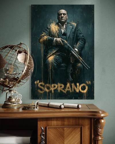 Die sopranos leinwand bild - die,