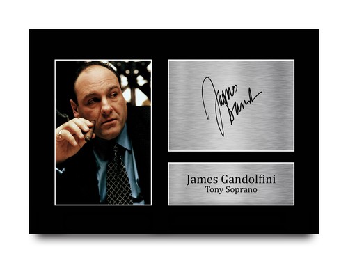 James gandolfini signed - james,